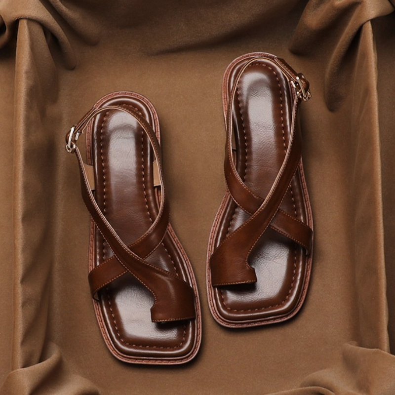 Vintage Fashion Aesthetic - Vintage Summer Open Toe Women Gladiator