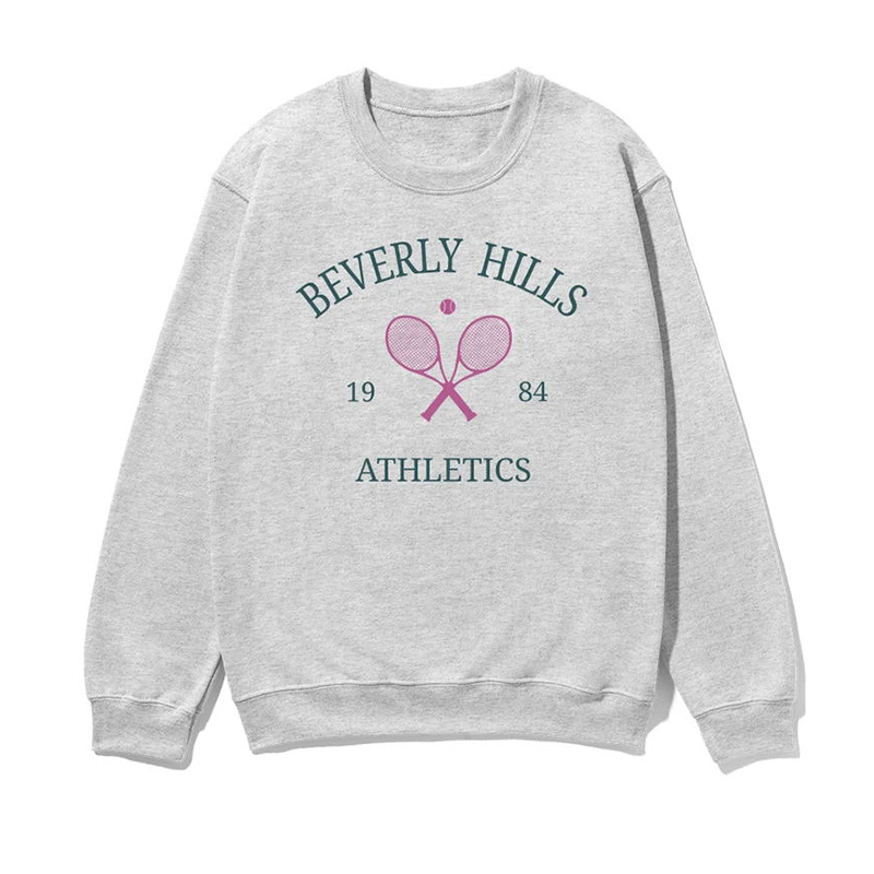 Vintage Fashion Tumblr - 1984 Tennis Club Printing Vintage Women
