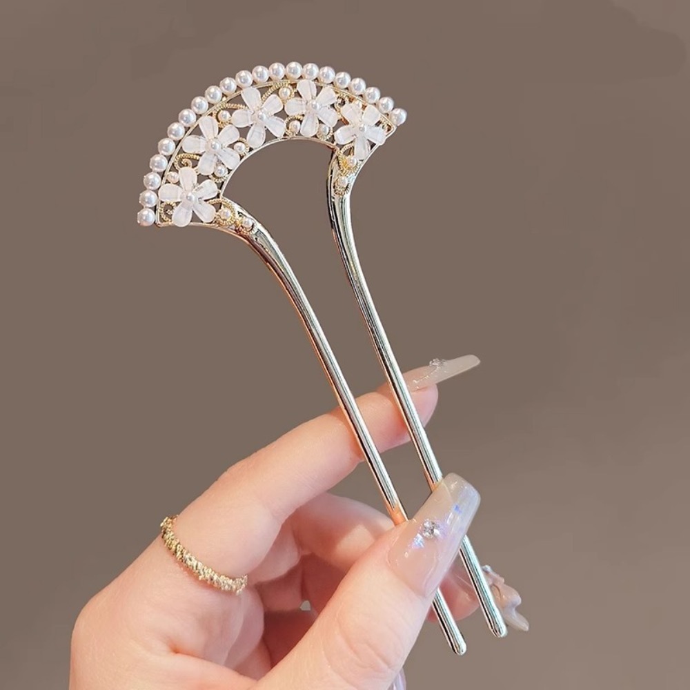 Vintage Fashion Guild - 1pc Exquisite Fashion Elegant Vintage Pearl