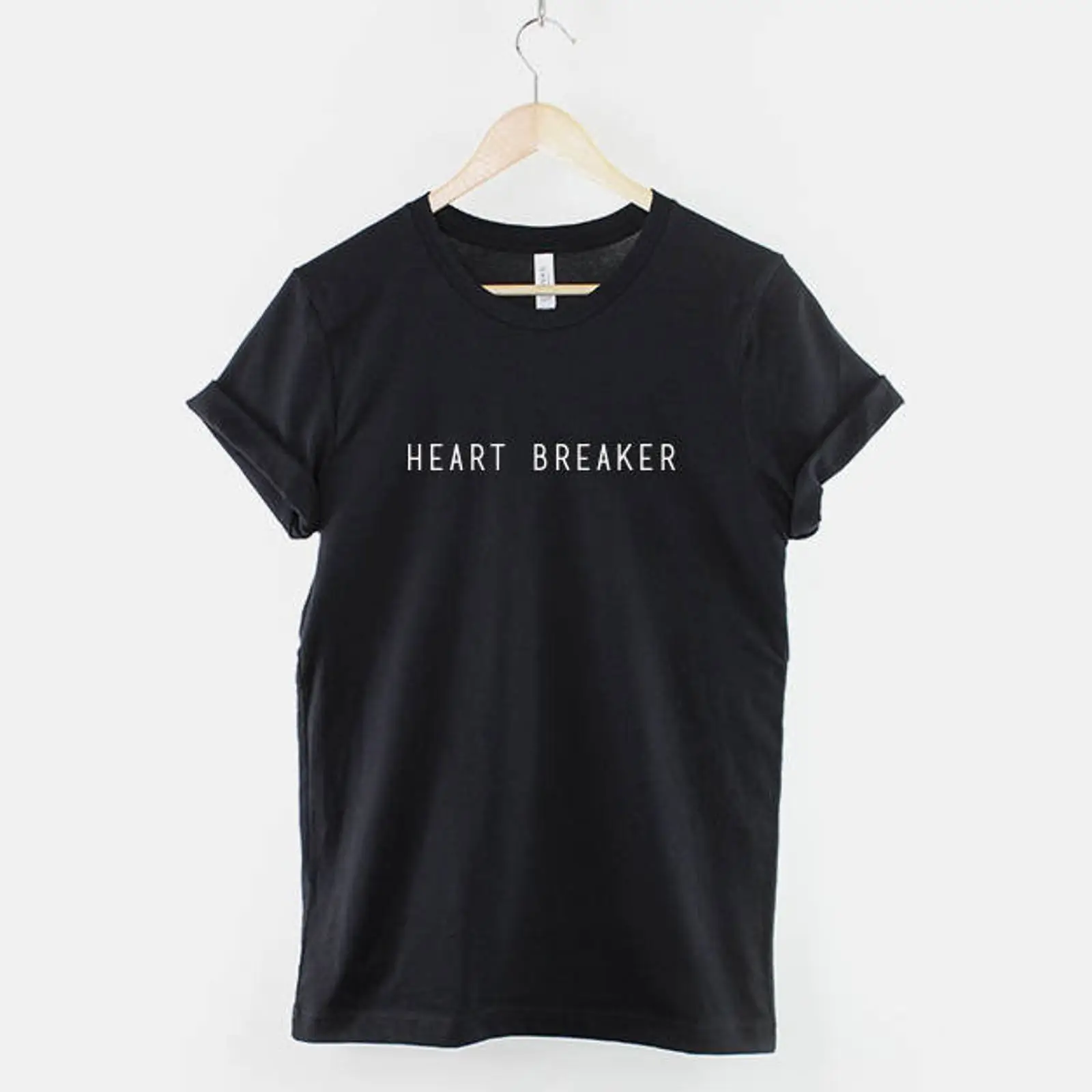 Vintage Fashion Tumblr - Heart Breaker Slogan T Shirt Tumblr