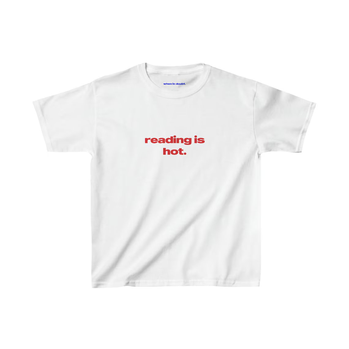 Vintage Fashion Tumblr - Skuggnas Reading Is Hot Slogan T-shirt