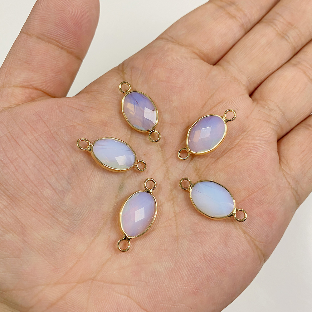 3Pcs Faceted Natural Stone Pen - Vintage Fashion Jewelry Necklaces recensione e prezzo