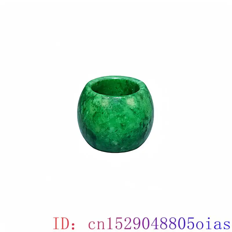 22mm Green Real Jade Rings for - Vintage Fashion Guild recensione e prezzo