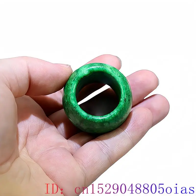 22mm Green Real Jade Rings for - Vintage Fashion Guild recensione e prezzo
