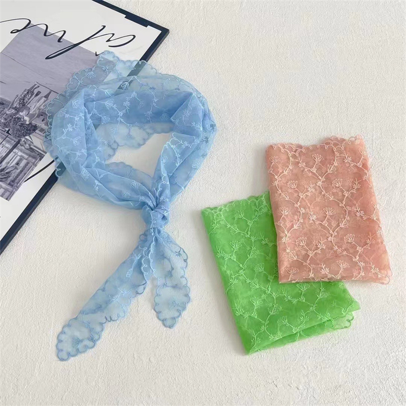 Women Lace Triangle Scarf Swee - Vintage Fashion Hijab recensione e prezzo