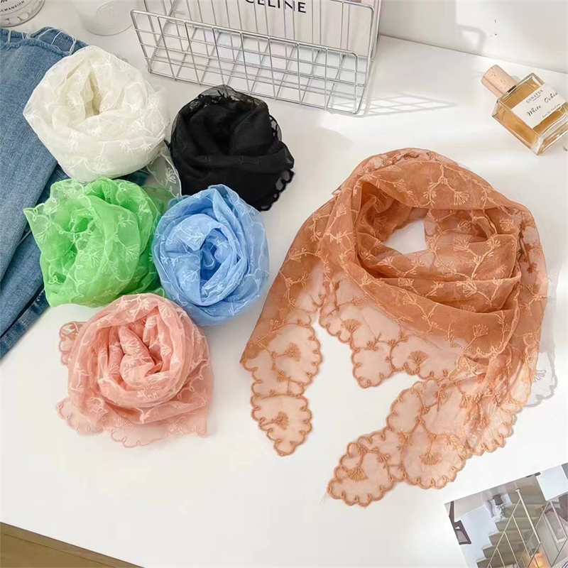 Women Lace Triangle Scarf Swee - Vintage Fashion Hijab recensione e prezzo
