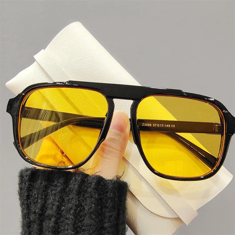 New Oversized Frame Sunglasses - Vintage Fashion Design recensione e prezzo