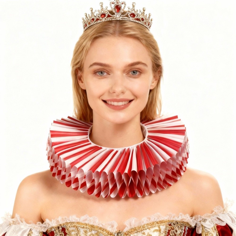Detachable Circus Clowns Ruff  - Vintage Victorian Fashion recensione e prezzo