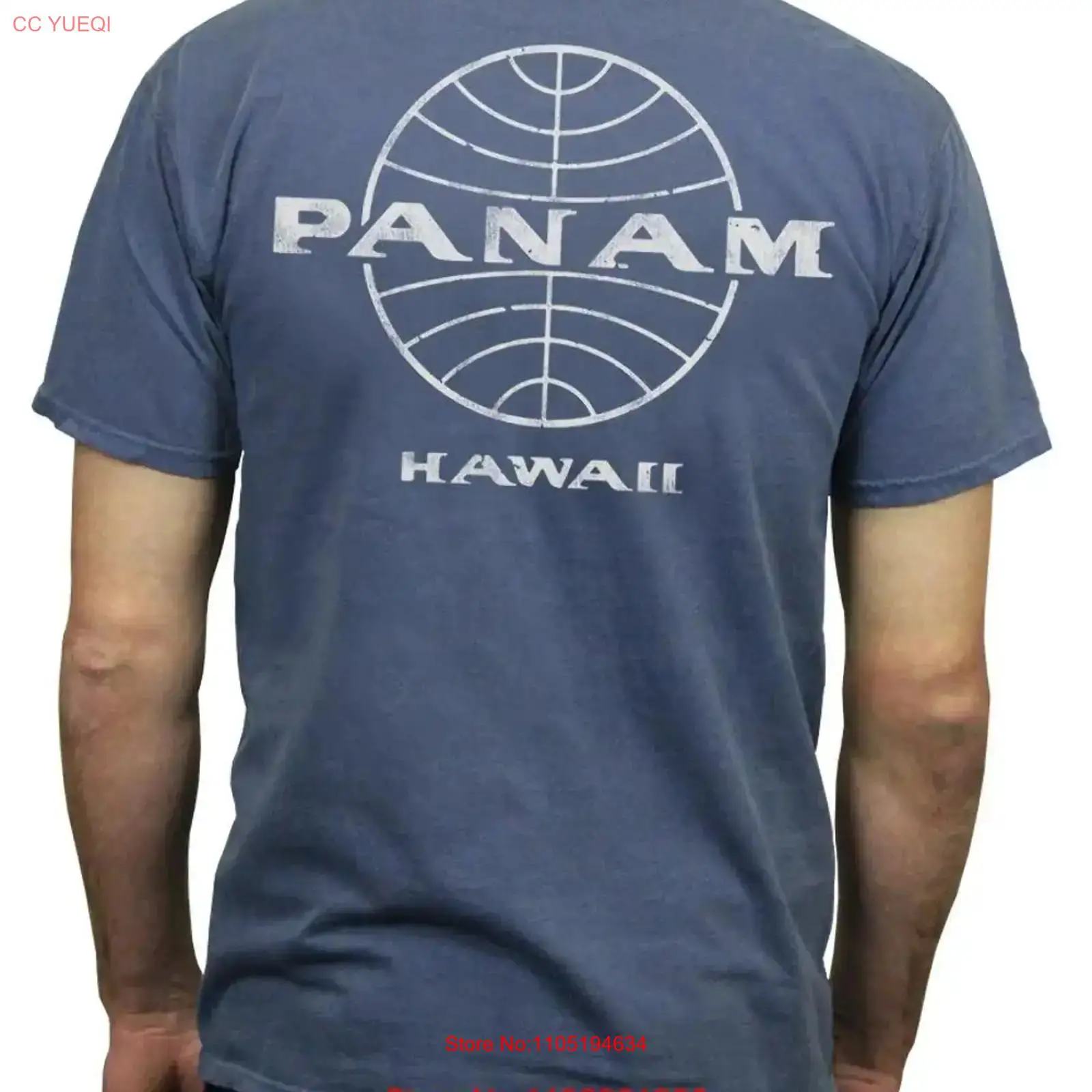 Pan Am Globe T Shirt vintage W - Vintage Fashion Jersey recensione e prezzo