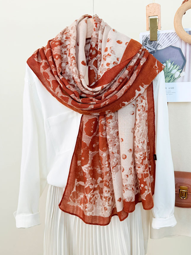 Elegant Women Silk Scarf Beach - Vintage Fashion Hijab recensione e prezzo