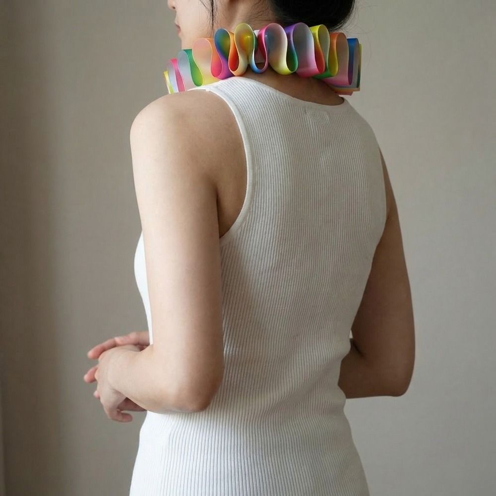 Detachable Neck Ruffled Collar - Vintage Victorian Fashion recensione e prezzo