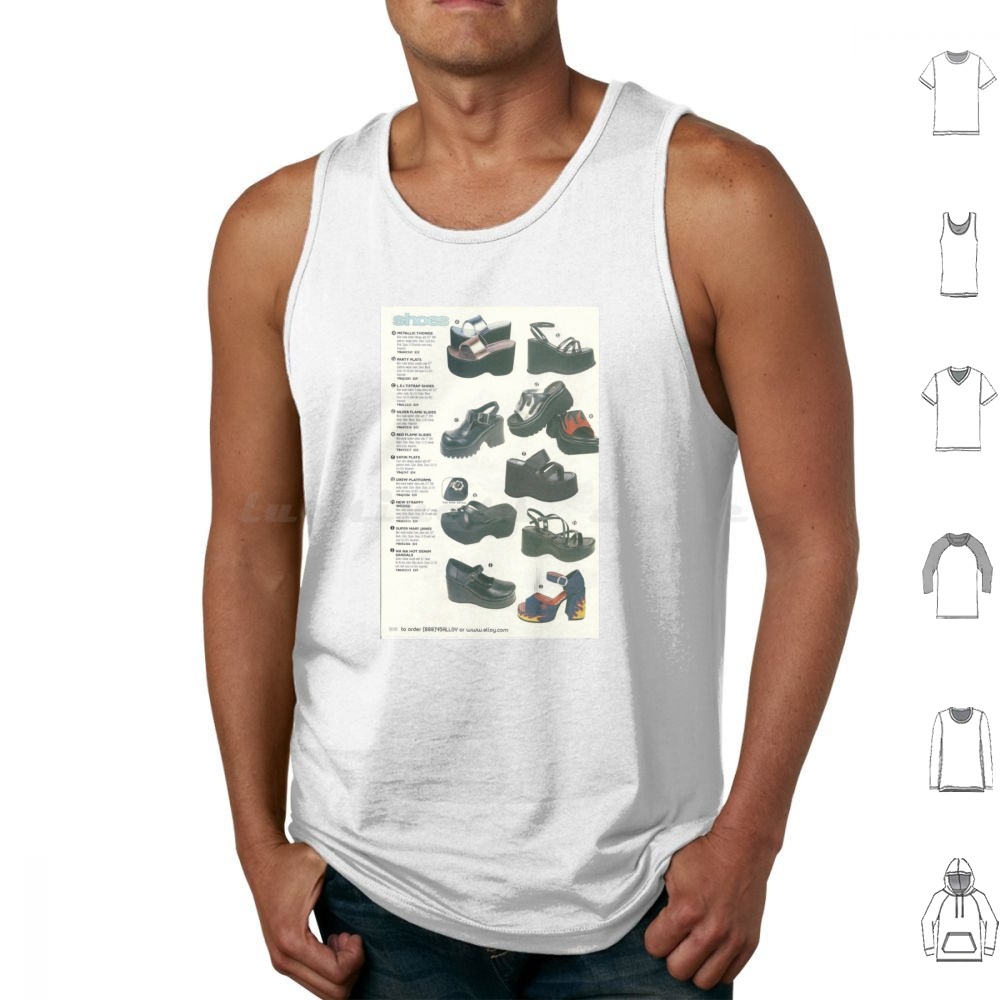 Shoes Shoes Shoes Tank Tops Pr - Vintage Fashion Tumblr recensione e prezzo
