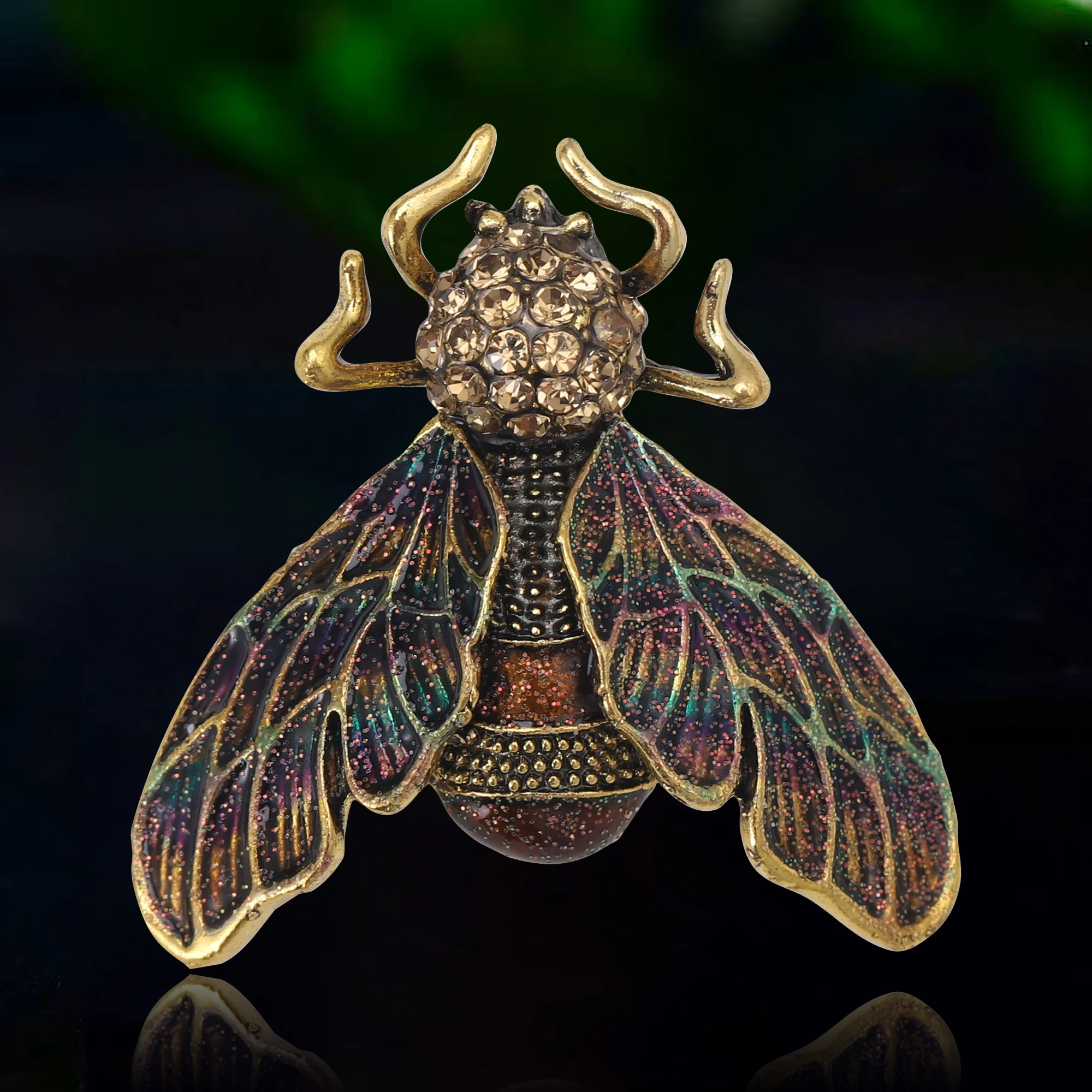 Vintage Rhinestone Bug Brooche - Vintage Fashion Bug recensione e prezzo