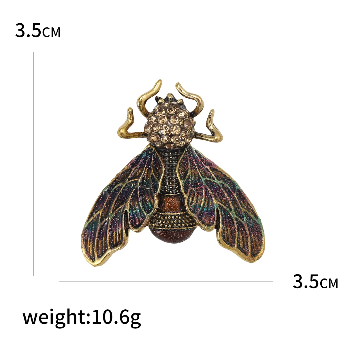 Vintage Rhinestone Bug Brooche - Vintage Fashion Bug recensione e prezzo
