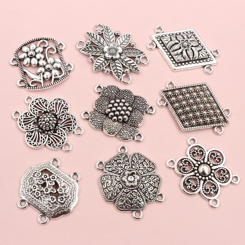 10pcs Antique Silver Color Vin - Vintage Fashion Jewelry Necklaces recensione e prezzo