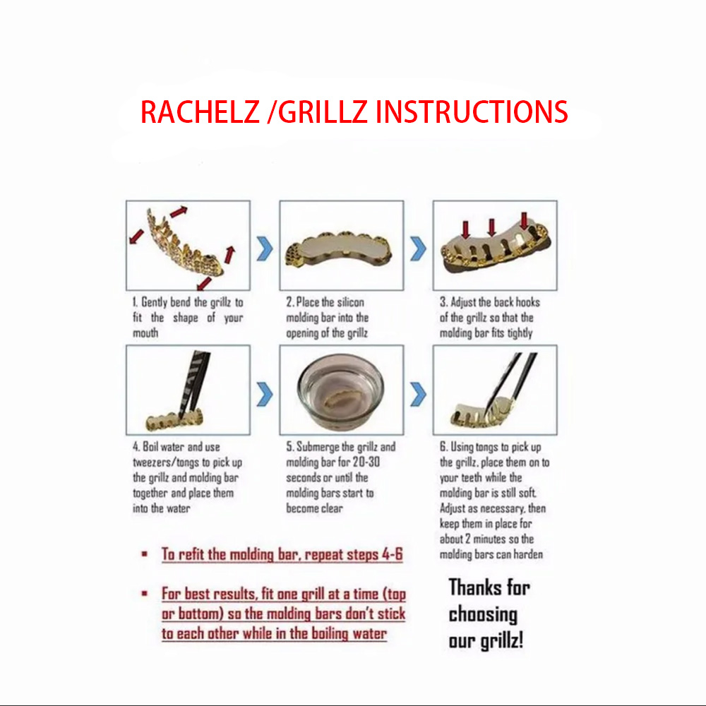 RACHELZ Hip Hop CZ Stone Doubl - Vintage Fashion Guild recensione e prezzo