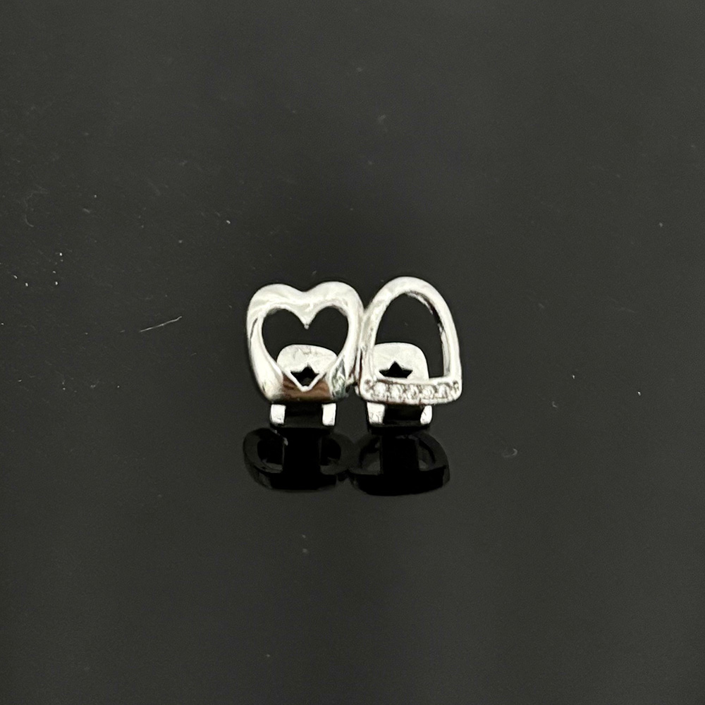 RACHELZ Hip Hop CZ Stone Doubl - Vintage Fashion Guild recensione e prezzo