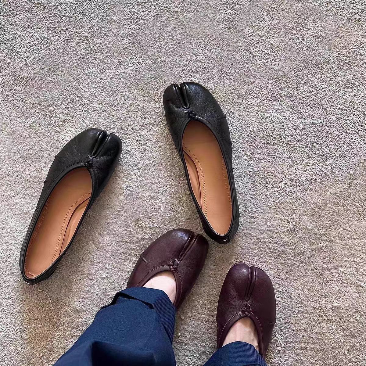 Fashion Split Toe Flat Hoof Ma - Vintage Fashion Aesthetic recensione e prezzo