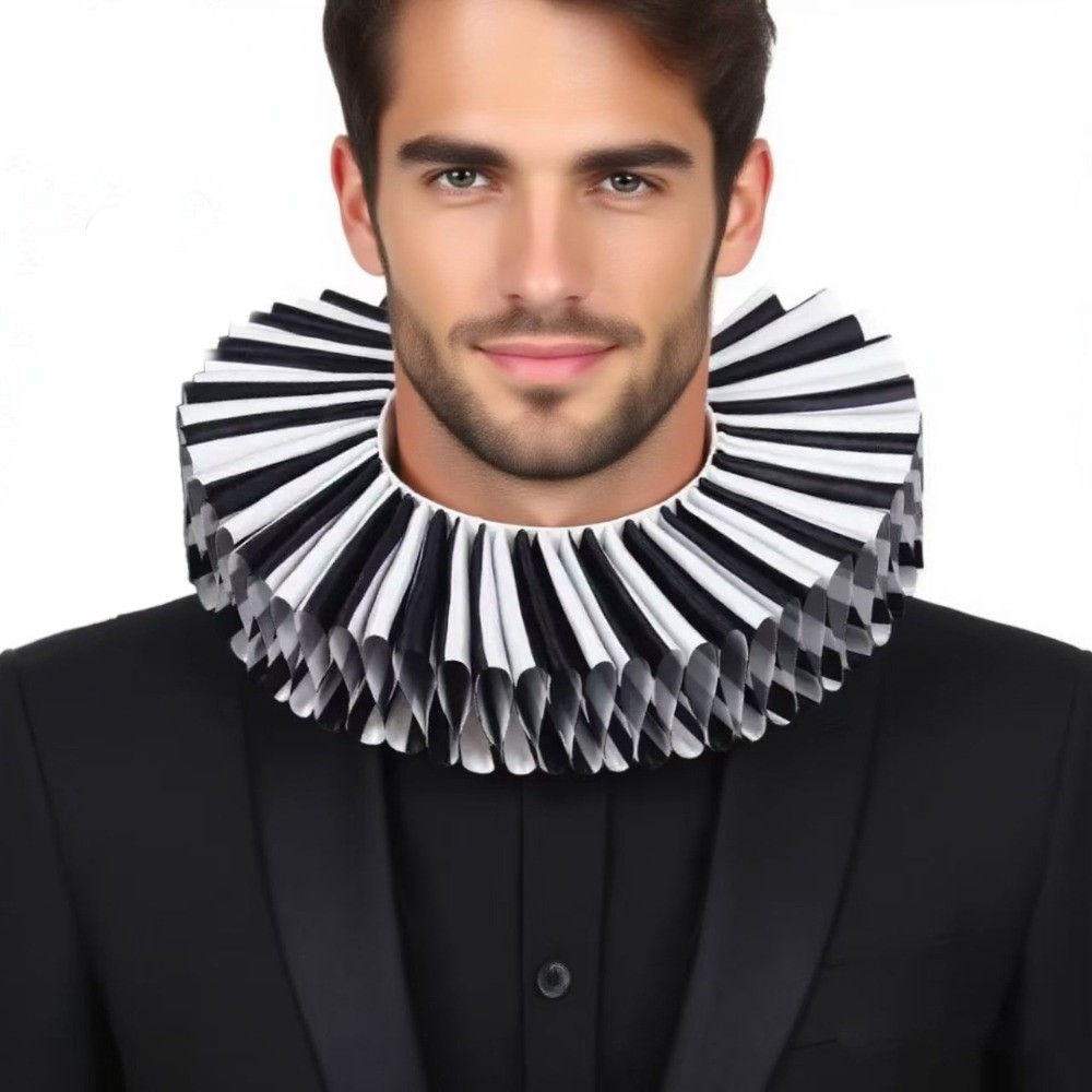 Detachable Circus Clowns Ruff  - Vintage Victorian Fashion recensione e prezzo