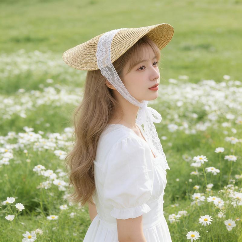 Sweet Victorian Lace Straw Sun - Vintage Victorian Fashion recensione e prezzo