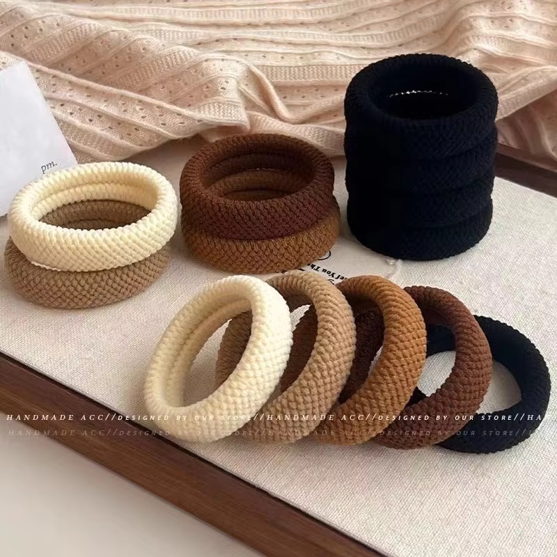 5/10PCS Thickened Hair Tie For - Vintage Fashion Rings recensione e prezzo