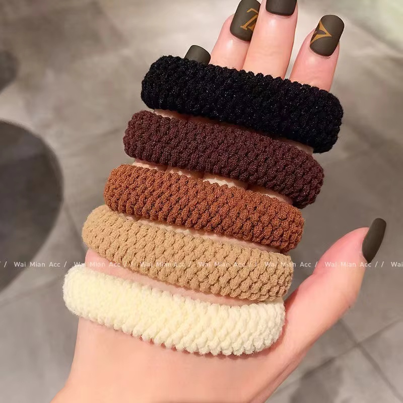 5/10PCS Thickened Hair Tie For - Vintage Fashion Rings recensione e prezzo