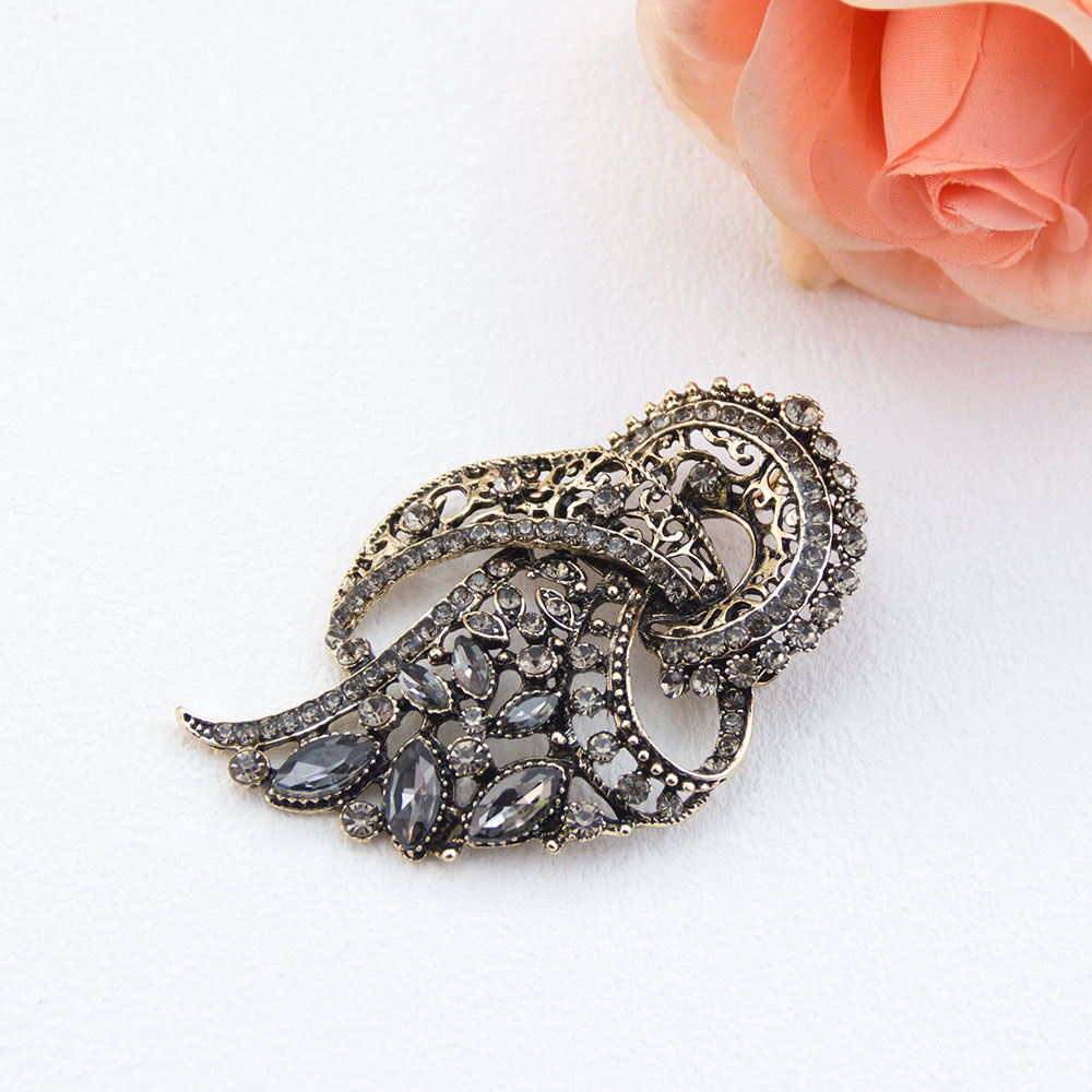 Vintage Gray Crystal Turkish B - Vintage Fashion Hijab recensione e prezzo