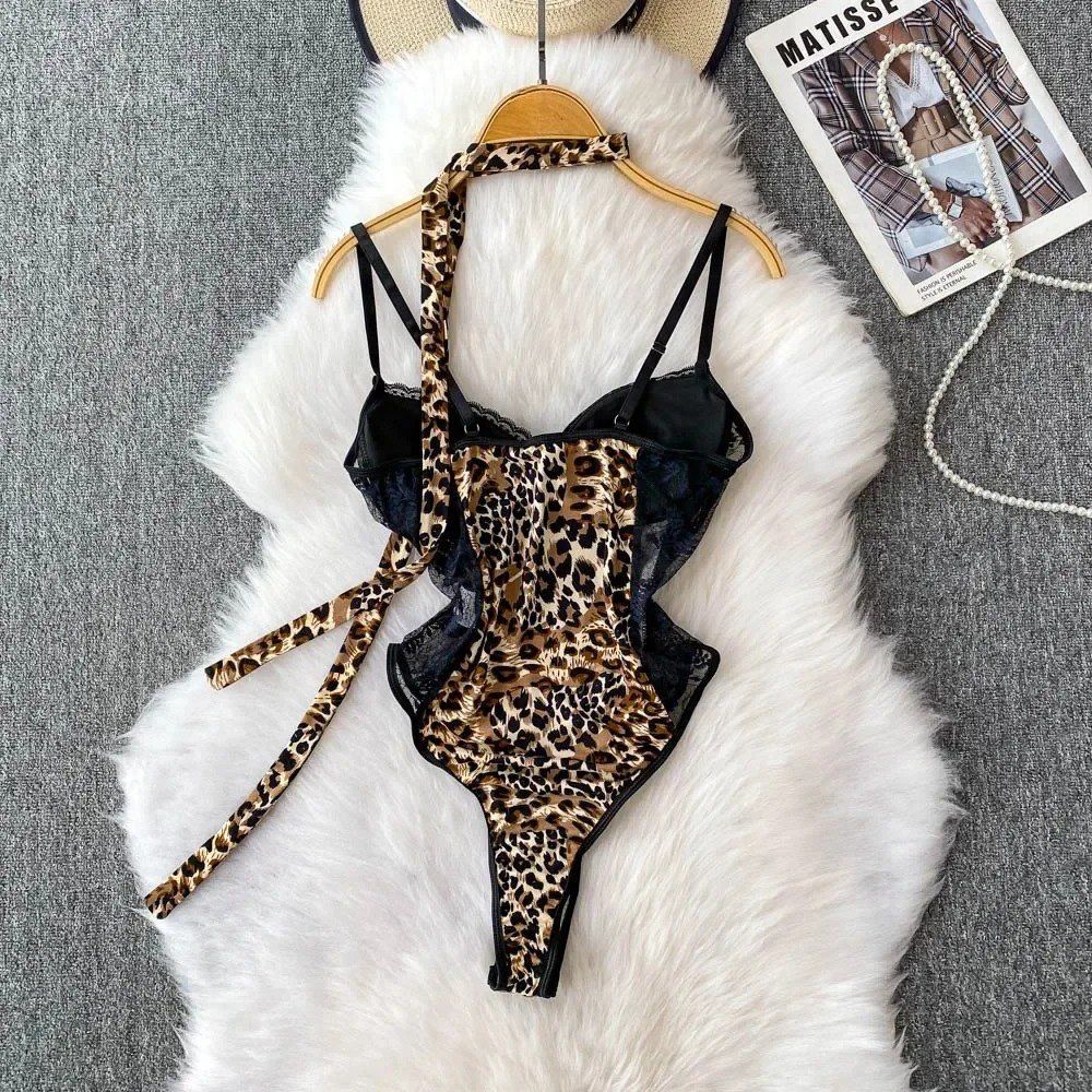 Women Hotsweet V-neck Leopard  - Vintage Fashion Aesthetic recensione e prezzo