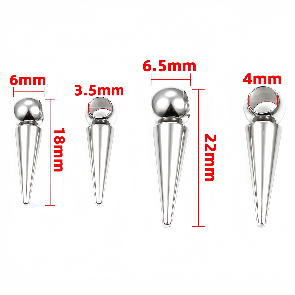 10pcs Retro Cone Charms Pendan - Vintage Fashion Jewelry Necklaces recensione e prezzo