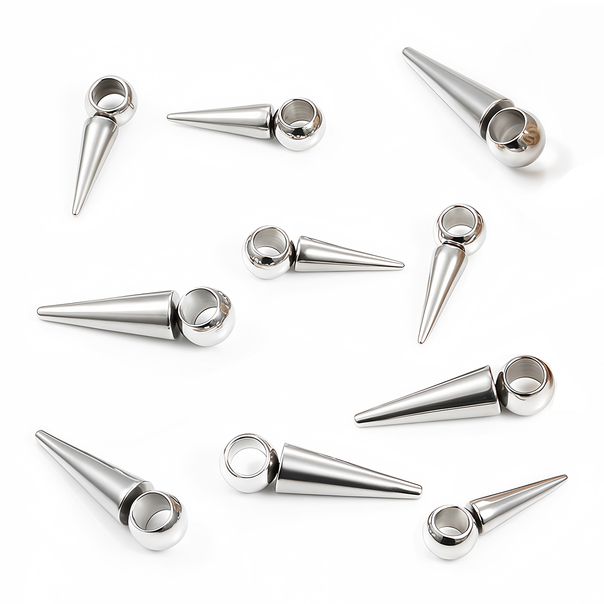 10pcs Retro Cone Charms Pendan - Vintage Fashion Jewelry Necklaces recensione e prezzo