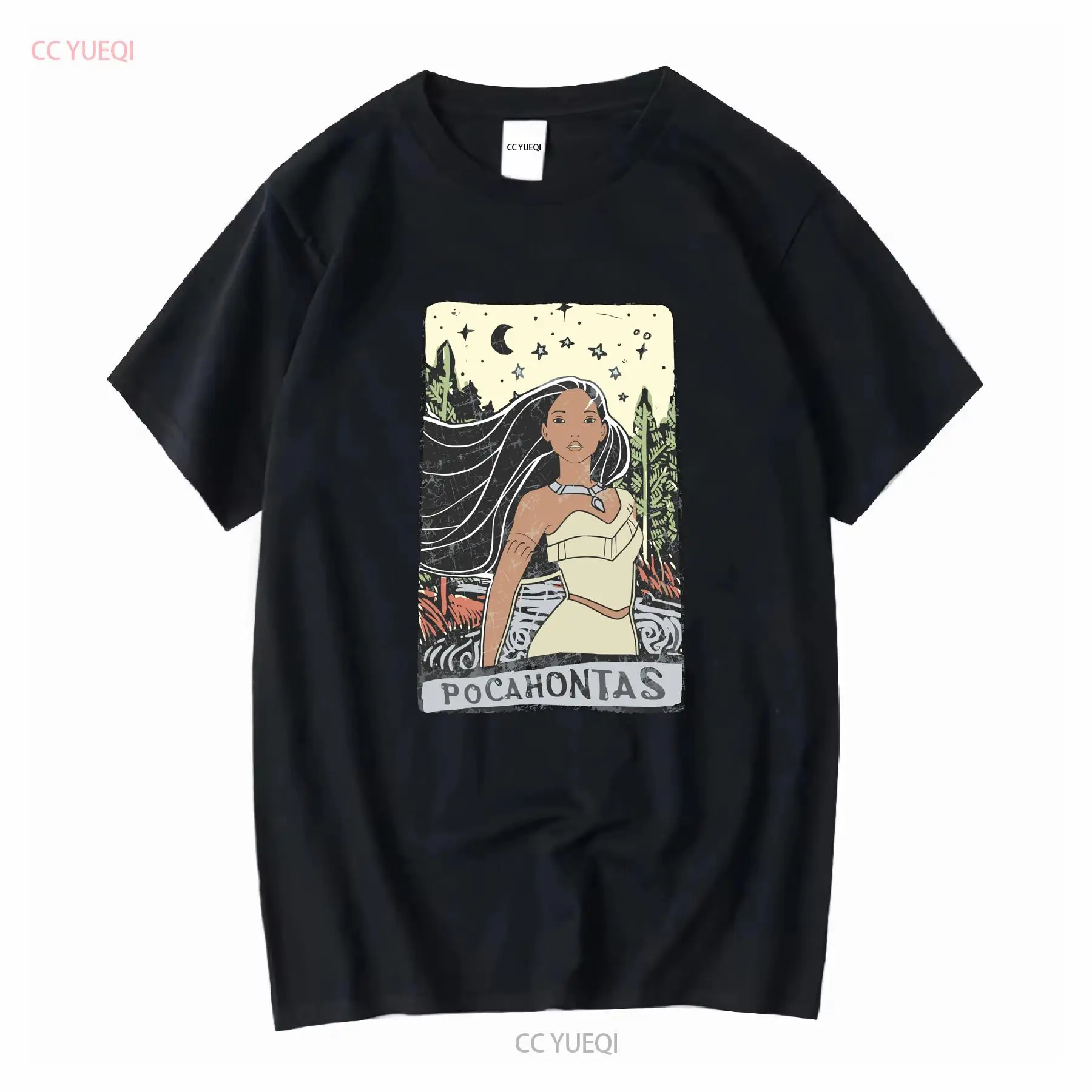 Pocahontas T Shirt Sizes Cotto - Vintage Fashion Jersey recensione e prezzo