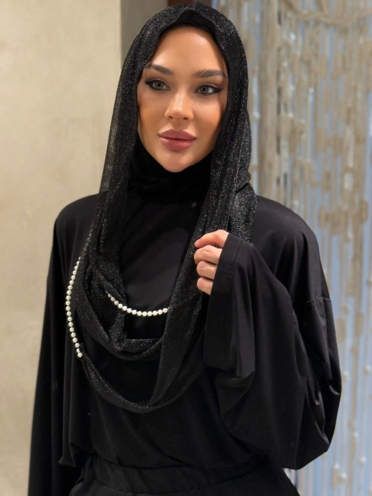 New Dubai Hood Hijab Pearl Lan - Vintage Fashion Hijab recensione e prezzo