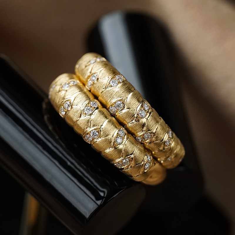 Aazuo Fine Jewelry Real 18K Ye - Vintage Fashion Rings recensione e prezzo
