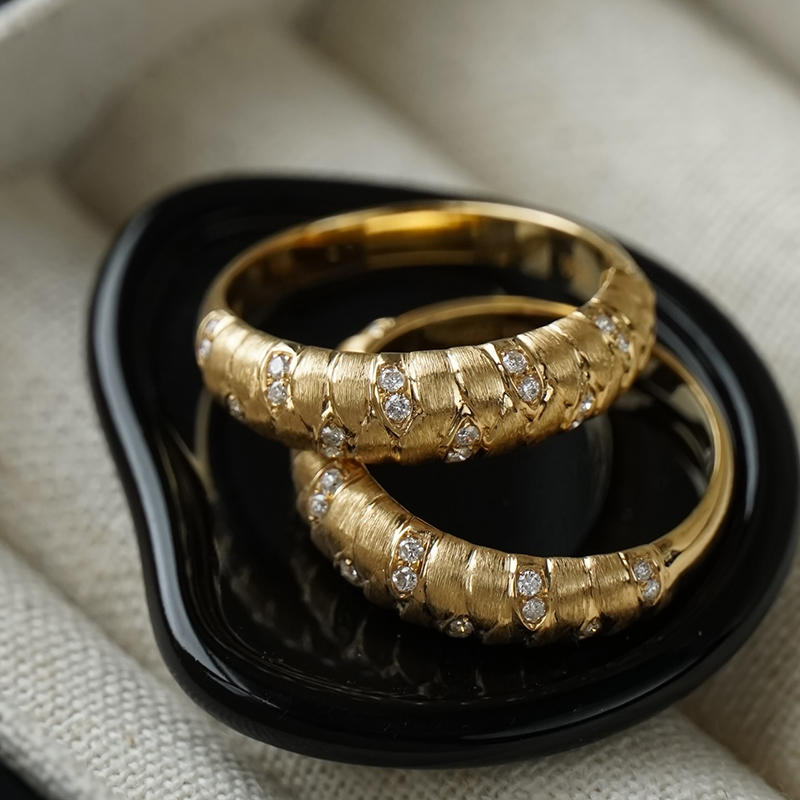 Aazuo Fine Jewelry Real 18K Ye - Vintage Fashion Rings recensione e prezzo