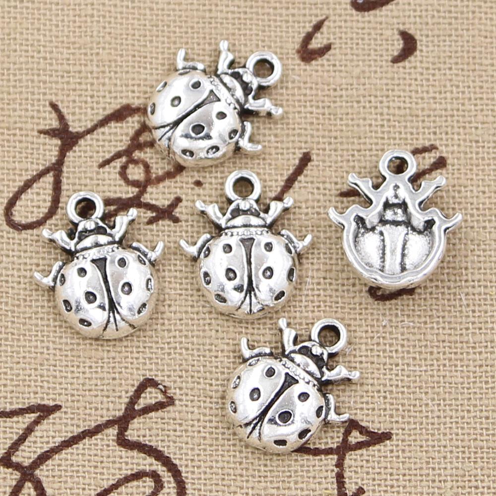 12pcs Charms Ladybug Bug 16x14 - Vintage Fashion Bug recensione e prezzo