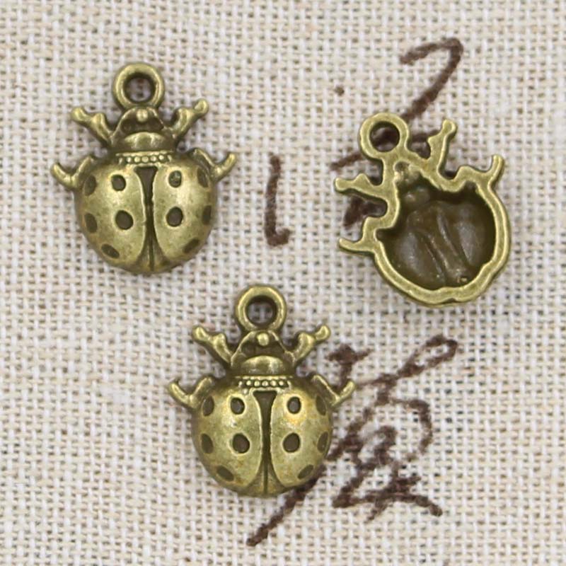 12pcs Charms Ladybug Bug 16x14 - Vintage Fashion Bug recensione e prezzo