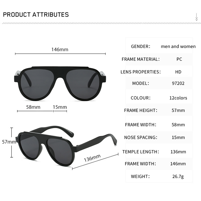 New Fashion Men Women Sunglass - Vintage Fashion Design recensione e prezzo