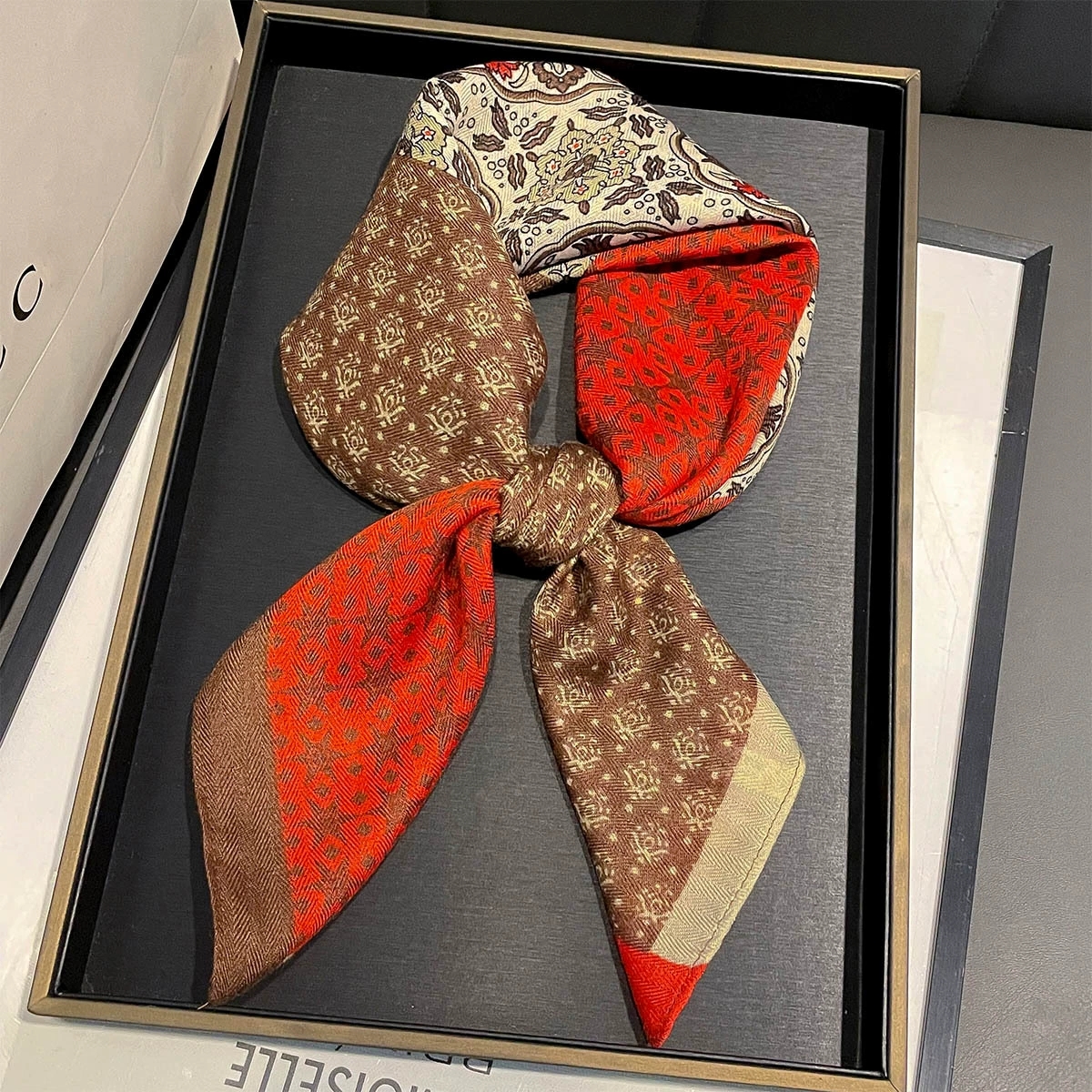 68cm Small Square Feminine Sca - Vintage Fashion Hijab recensione e prezzo