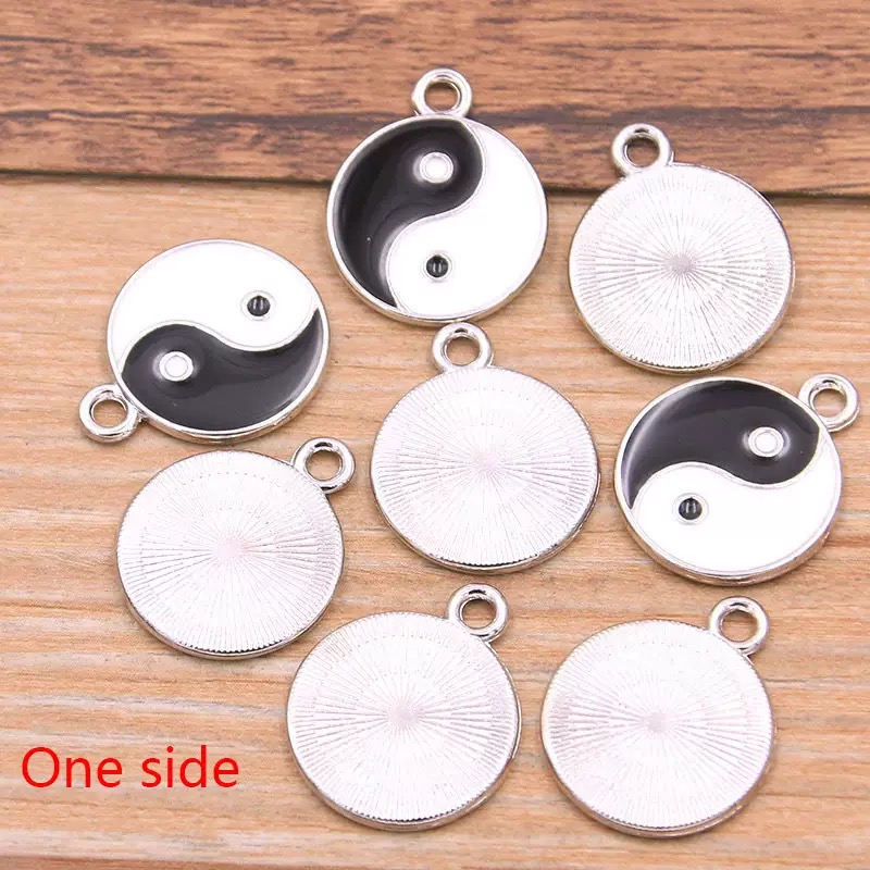 10/20pcs Alloy Tai Chi Charms  - Vintage Fashion Jewelry Necklaces recensione e prezzo