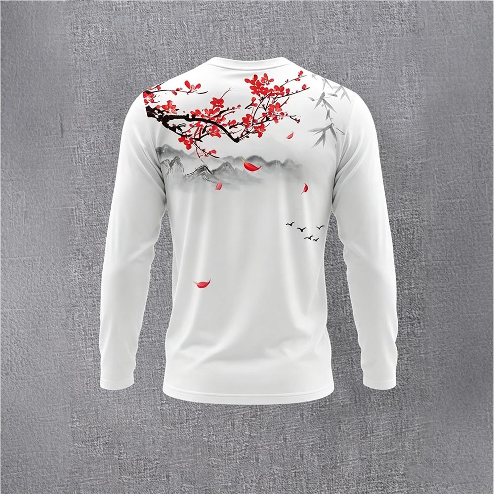 Chinese Style Ink Plum Blossom - Vintage Fashion Mens recensione e prezzo