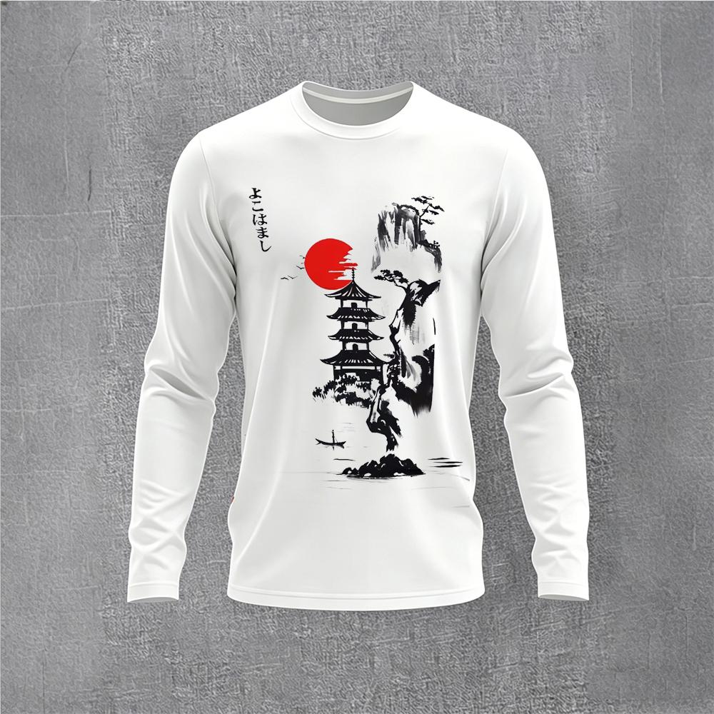 Chinese Style Ink Plum Blossom - Vintage Fashion Mens recensione e prezzo
