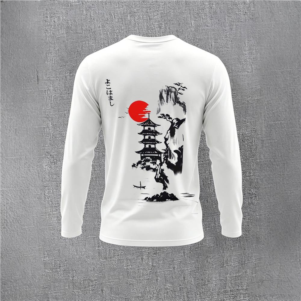 Chinese Style Ink Plum Blossom - Vintage Fashion Mens recensione e prezzo