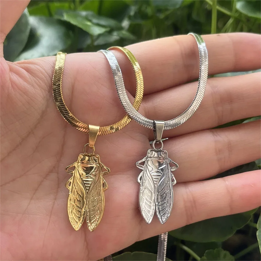 Stainless Steel Big Cicada Ant - Vintage Fashion Bug recensione e prezzo