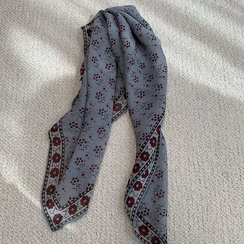 100% Silk Bandana Scarf Necker - Vintage Fashion Rings recensione e prezzo