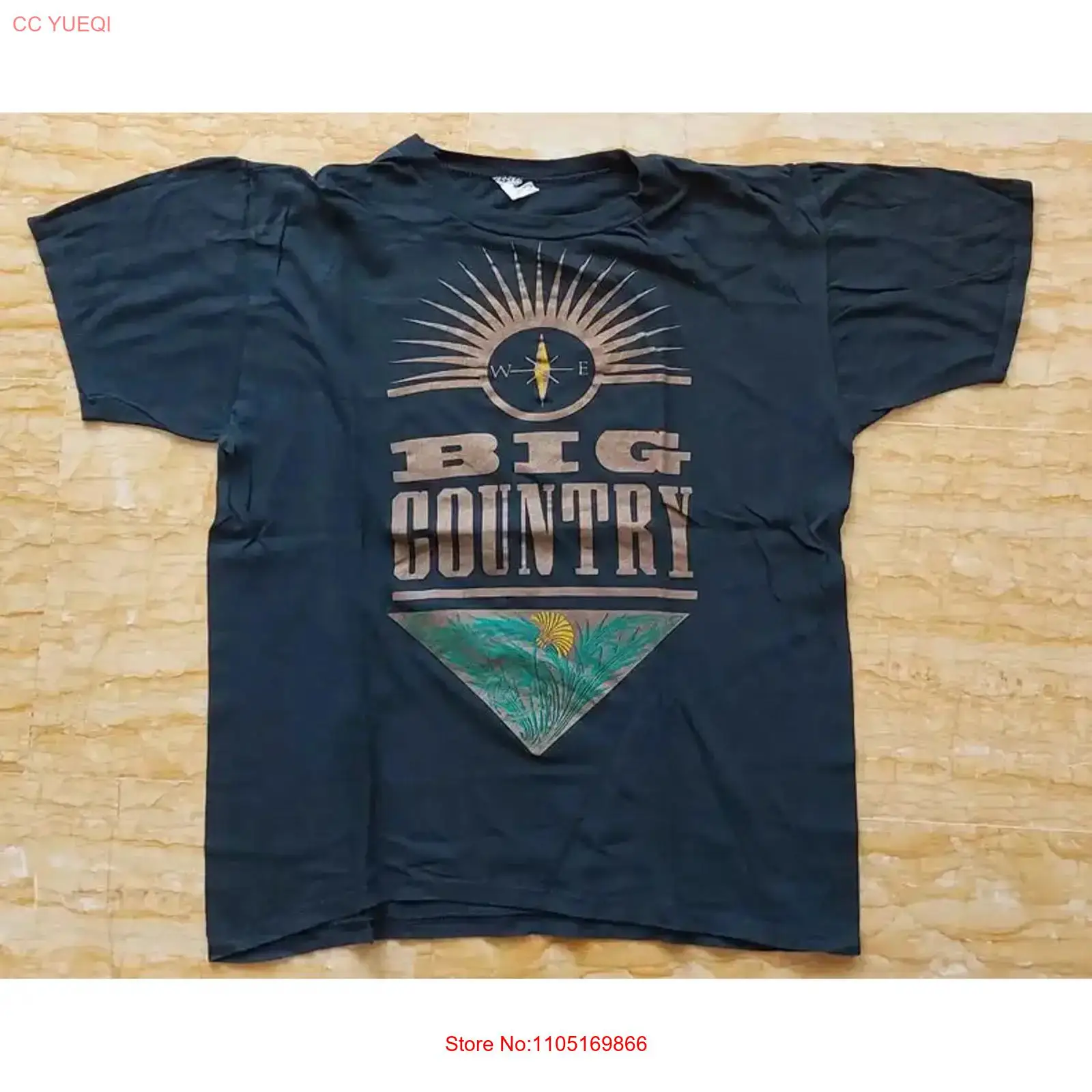 BIG COUNTRY vintage '83 black  - Vintage Fashion Jersey recensione e prezzo