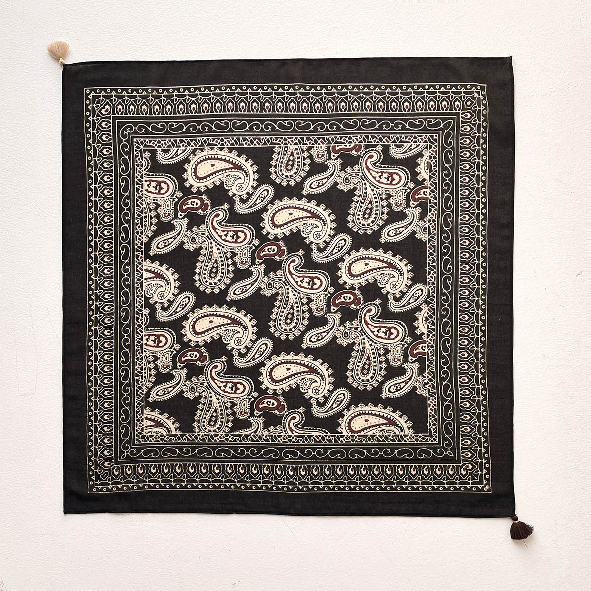 Trendy Satin Silk Scarf Women  - Vintage Fashion Hijab recensione e prezzo