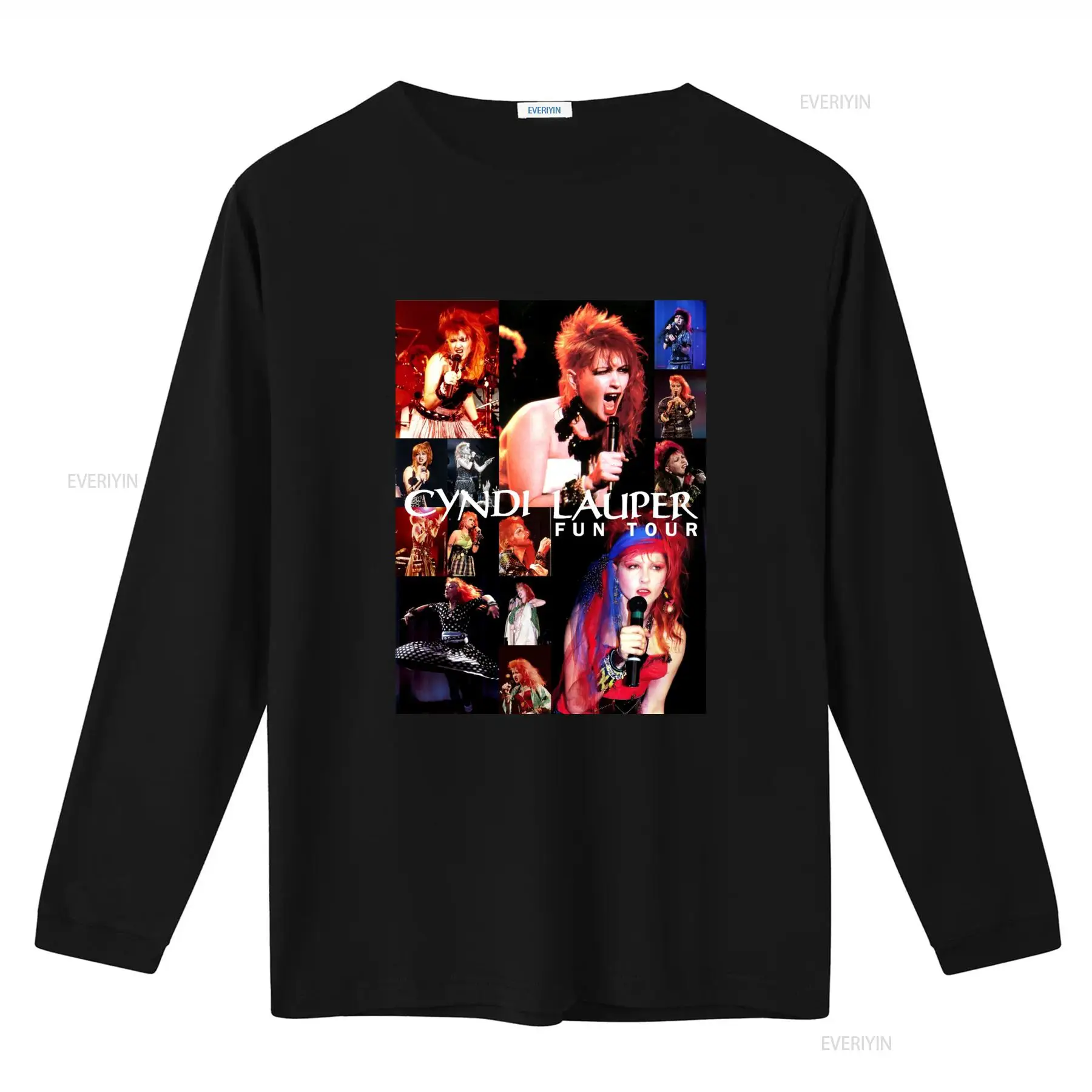 Cyndi Lauper Fun Tour T Shirt  - Vintage Fashion Jersey recensione e prezzo
