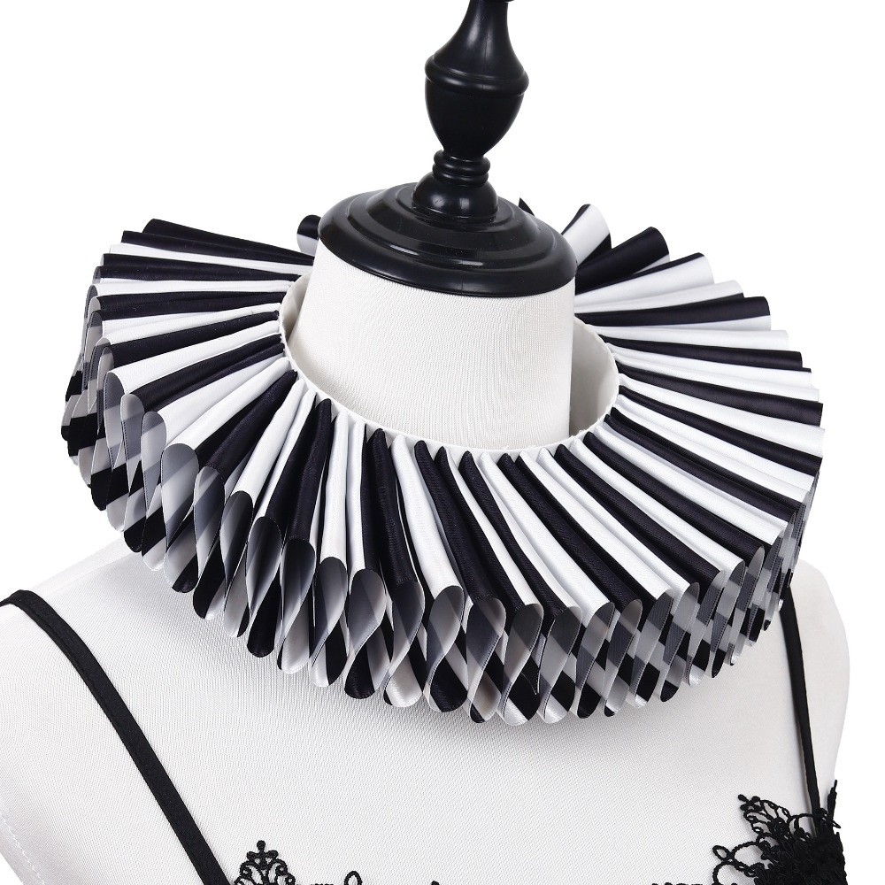 Detachable Circus Clowns Ruff  - Vintage Victorian Fashion recensione e prezzo