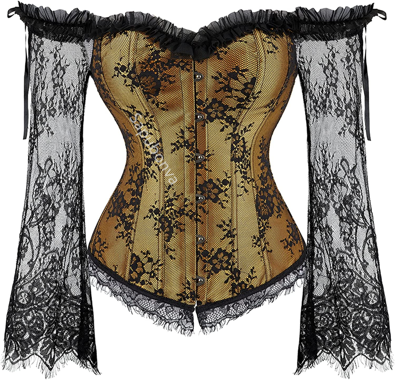 Sapubonva Corset Tops for Wome - Vintage Victorian Fashion recensione e prezzo