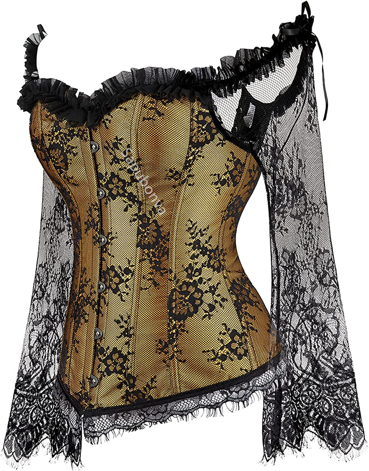 Sapubonva Corset Tops for Wome - Vintage Victorian Fashion recensione e prezzo